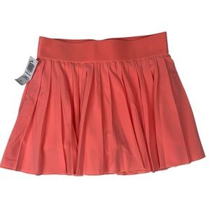 TNA action xs new strawberry sorbet pleated mini skirt skort tennis golf prep